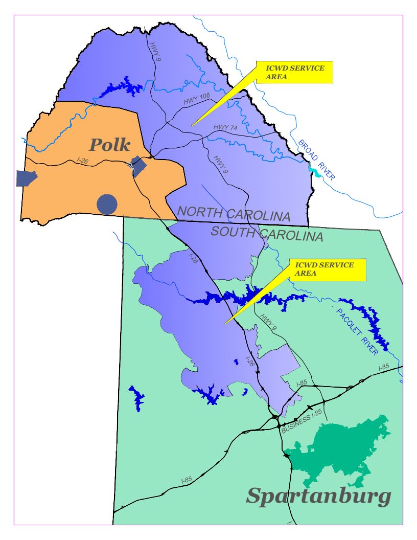 Service Area Map